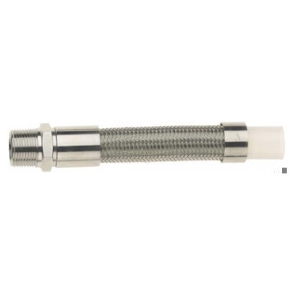 Nominal Smooth Bore Non-Conductive Tube, 3/8 in, 100 ft L, 2500 psi, PTFE, Domestic